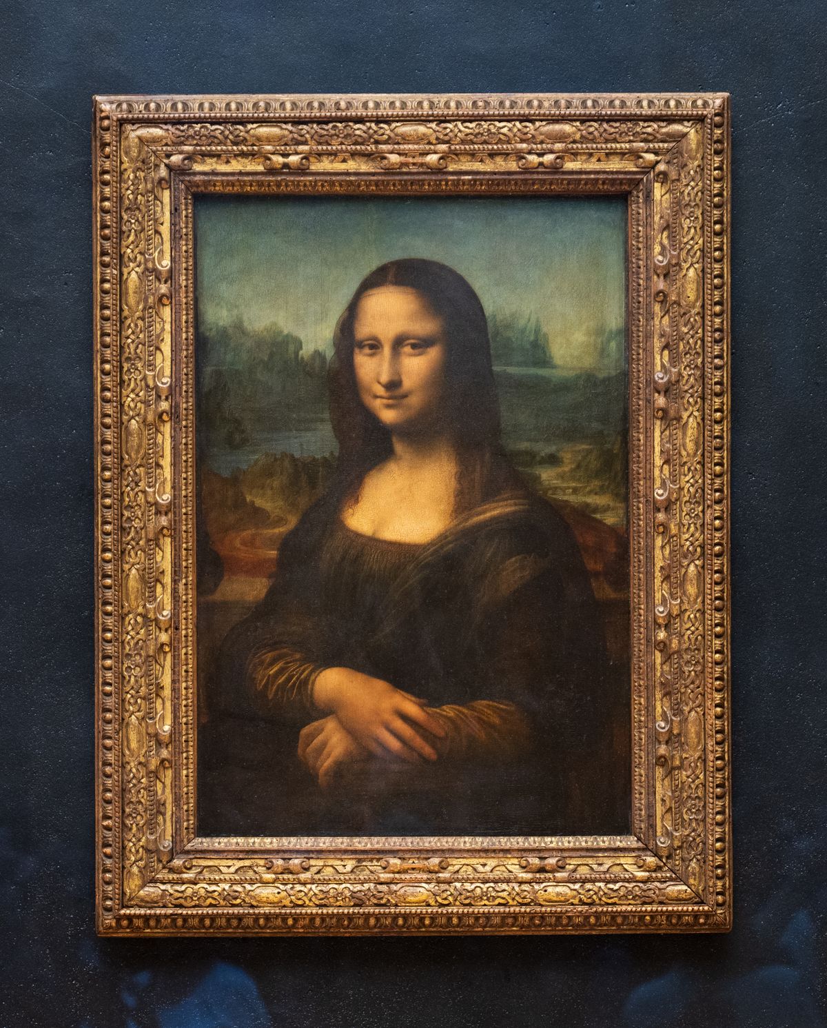 Mona Lisa a Louvre-ban