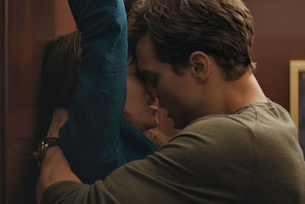 Fifty Shades of GreyYear : 2015 USADirector : Sam Taylor-JohnsonDakota Johnson, Jamie Dornan.It is forbidden to reproduce the photograph out of context of the promotion of the film. It must be credited to the Film Company and/or the photographer assigned by or authorized by/allowed on the set by the Film Company. Restricted to Editorial Use. Photo12 does not grant publicity rights of the persons represented. (Photo by Universal Pictures / Archives du 7eme Art / Photo12 via AFP)