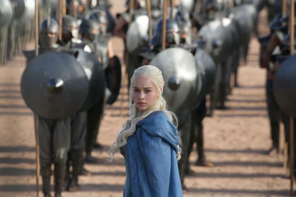 Emilia Clarke leghíresebb szerepe Daenerys Targaryen volt, akit 2011-2019-ig alakított.