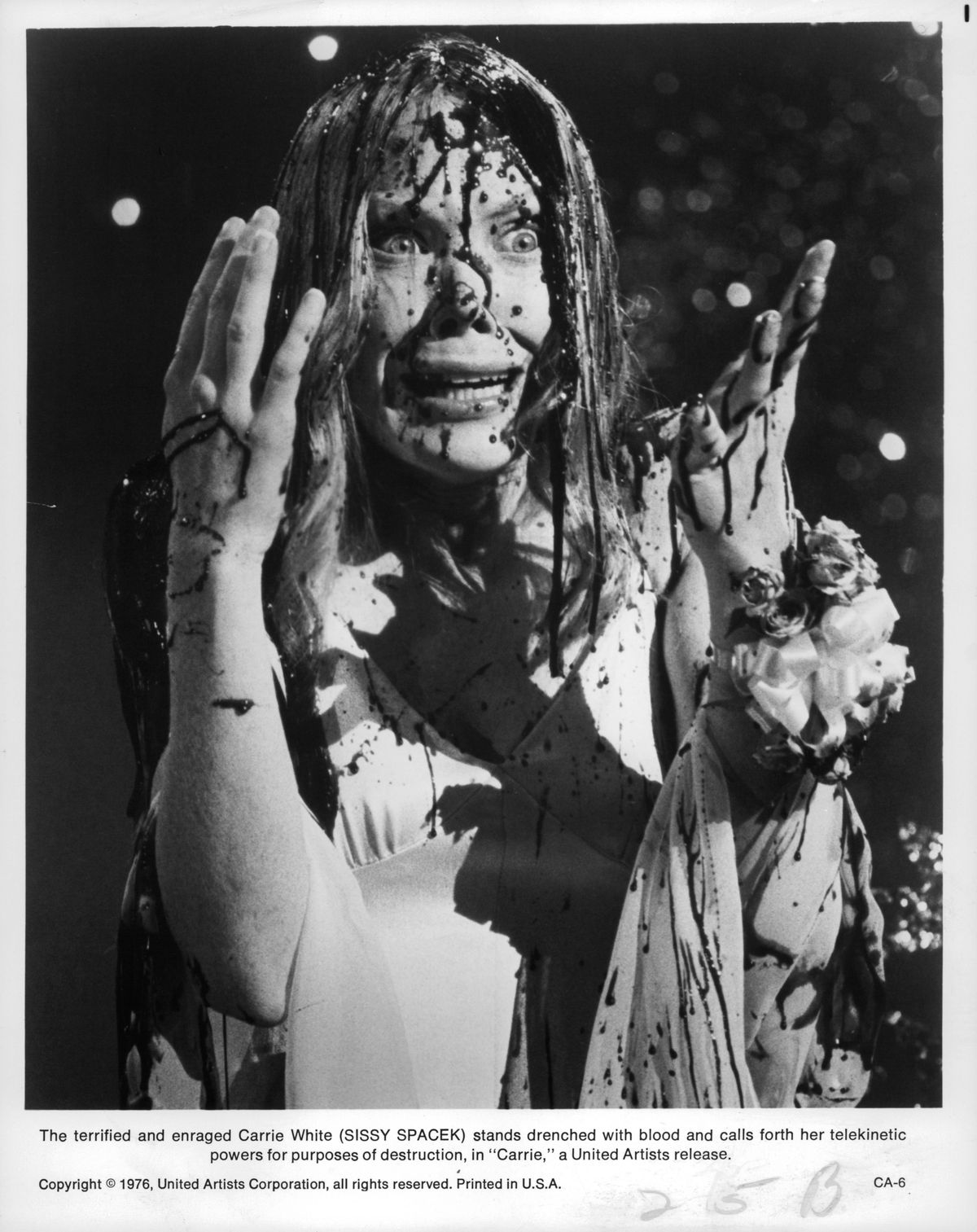 A személyiségteszt megmutatja, ha Sissy Spacek karakere lennél az 1976-os Carrie című horrorfilmben.