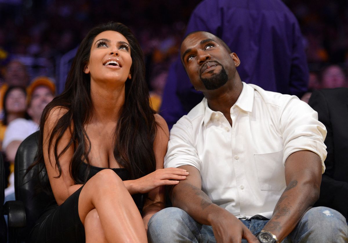 Kanye West és Kim Kardashian szerelem
