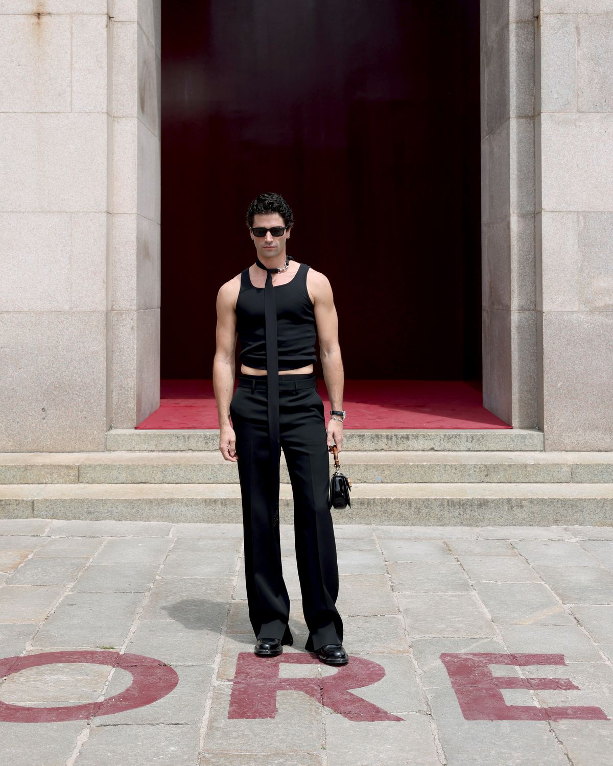 MILAN, ITALY - JUNE 17: Marc Forné attends the Gucci  Men's Spring Summer 2025 Fashion Show during the Milan Fashion Week Menswear Spring/Summer 2025 at Triennale di Milano on June 17, 2024 in Milan, Italy. (Photo by Stefania M. D'Alessandro/Getty Images for Gucci)