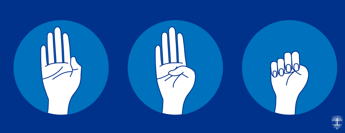  A segélykérő kézjel életeket menthet