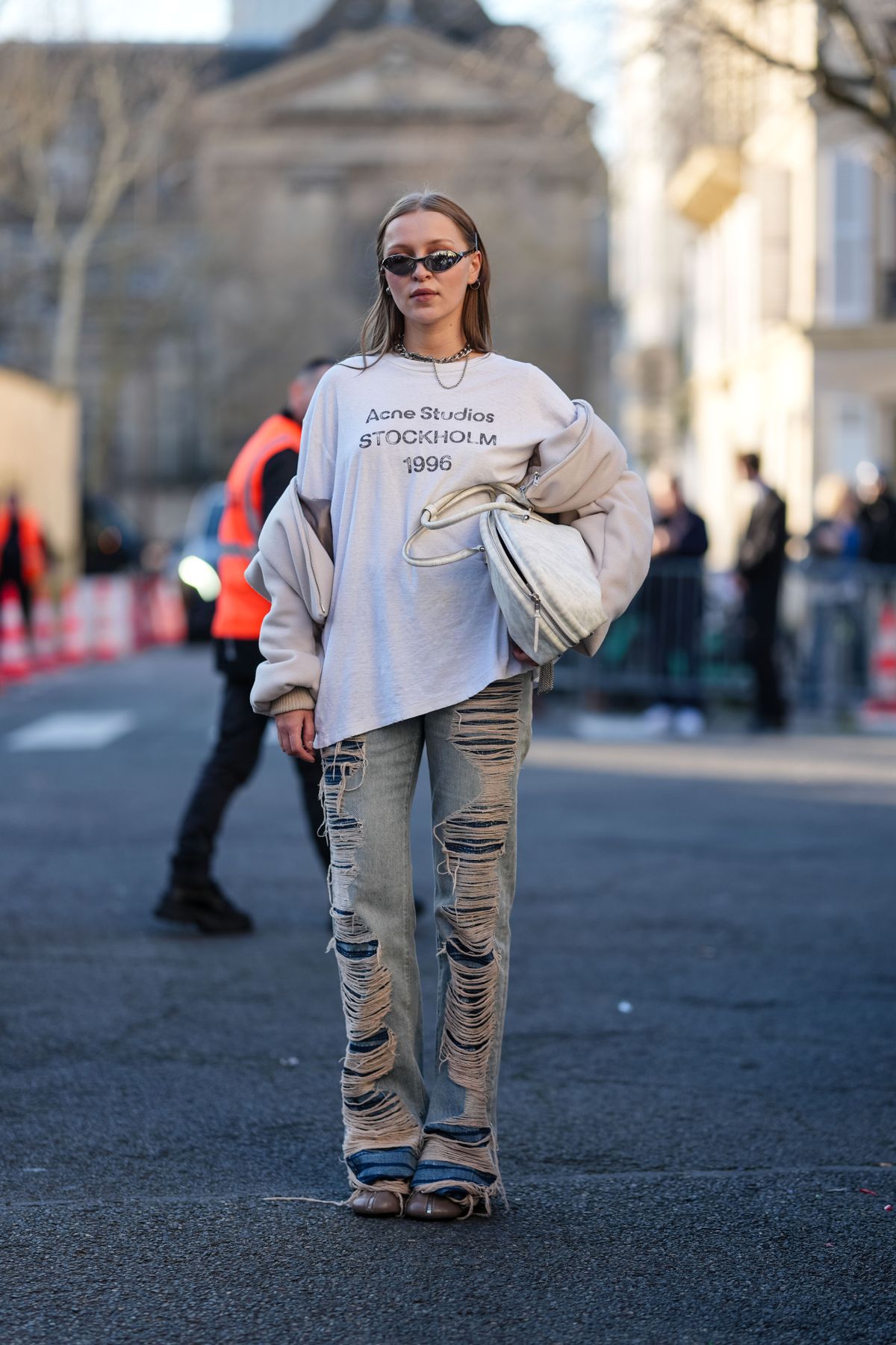 szaggatott farmer divat