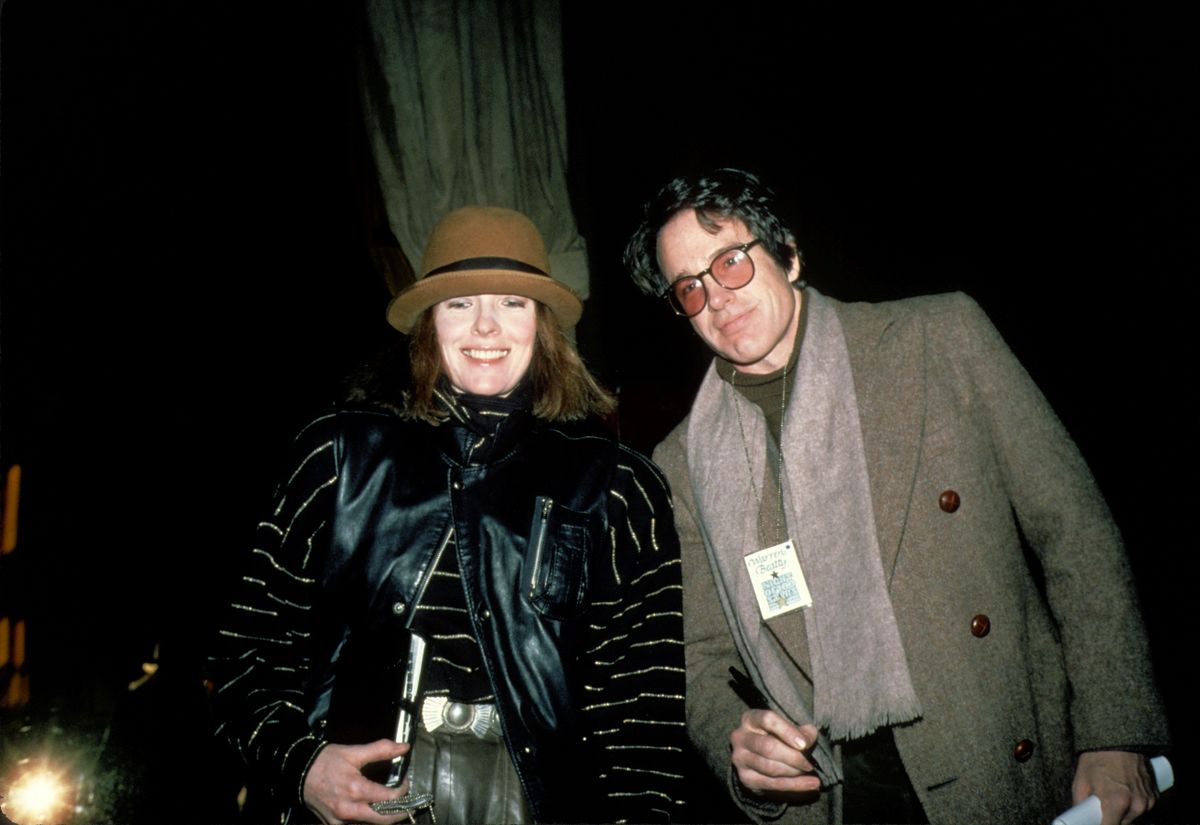 NEW YORK  - CIRCA 1988: Diane Keaton and Warren Beatty circa 1988 in New York. (Photo by Sonia Moskowitzl/Images/Getty Images)