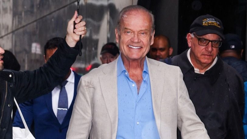 Kelsey Grammer 70 évesen újra apa lett.