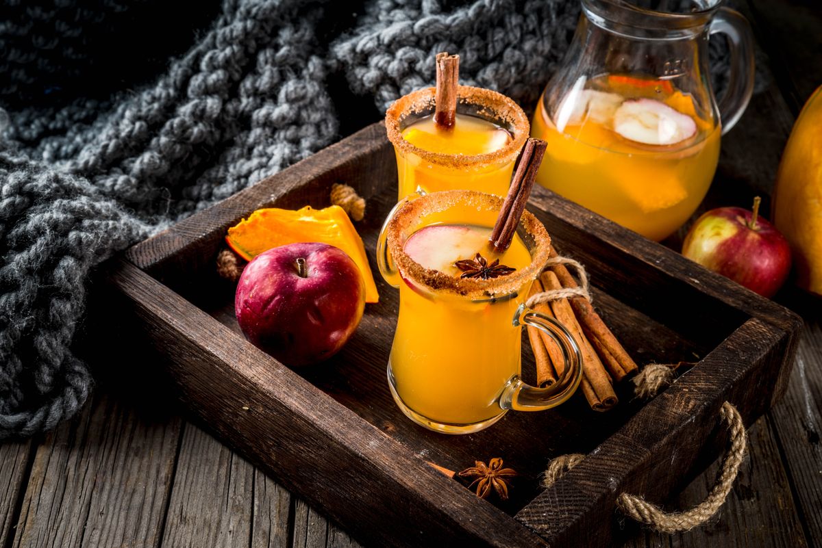 Almás puncs recept, őszi forró ital