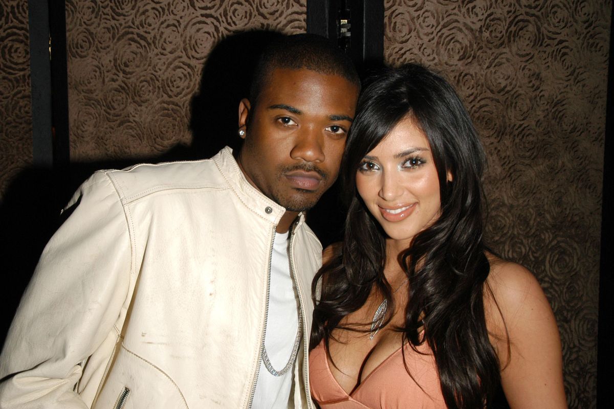 - MARCH 22: Ray J and Kim Kardashian attend Charlotte Ronson Fall/Winter 2006 Collection at Library Bar on March 22, 2006. (Photo by Stefanie Keenan/Patrick McMullan via Getty Images)