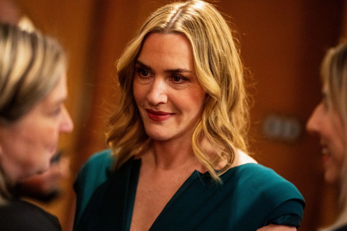 LONDON, ENGLAND - FEBRUARY 16: Kate Winslet attends the EE BAFTA Film Awards 2025 Champagne Reception at The Royal Festival Hall on February 16, 2025 in London, England. (Photo by John Clark/BAFTA via Getty Images)