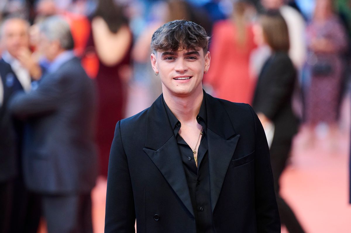 VITORIA-GASTEIZ, SPAIN - SEPTEMBER 06: Gabriel Guevara attends the closing ceremony of the FesTVal 2025 at the Europe Congress Palace on September 06, 2025 in Vitoria-Gasteiz, Spain. (Photo by Carlos Alvarez/Getty Images)