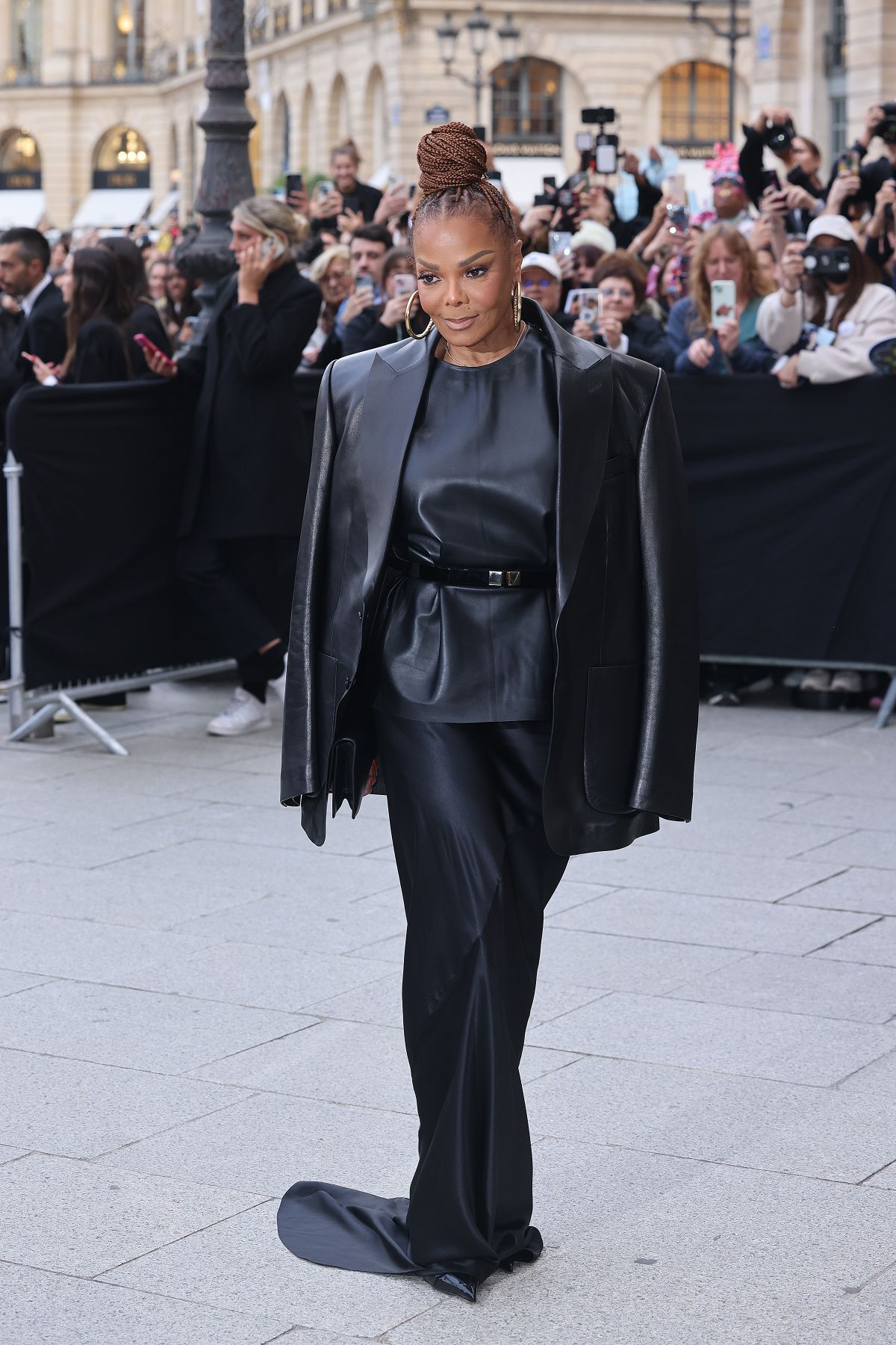 Janet Jackson a párizsi divathéten