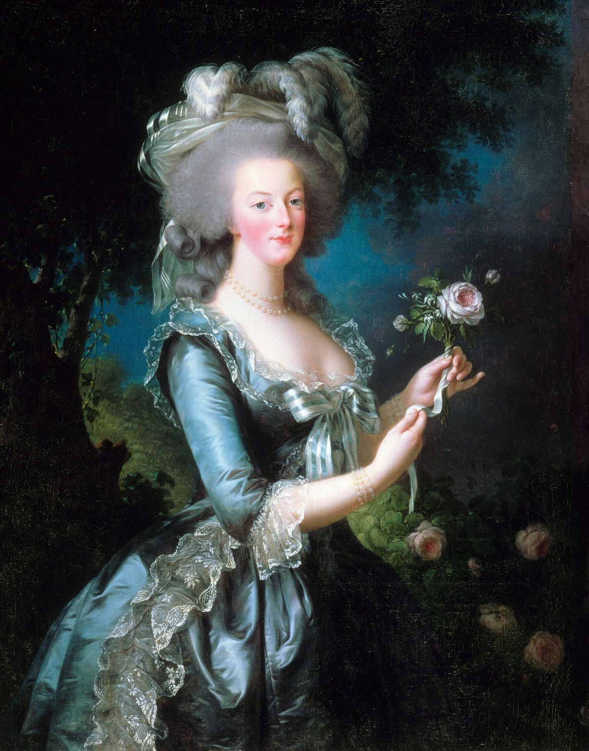 Portré Marie Antoinette francia királynéról 