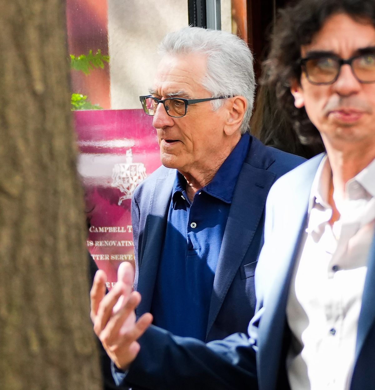 Robert De Niro az unokája, Leandro De Niro Rodriguez temetésén 2023. július 6-án