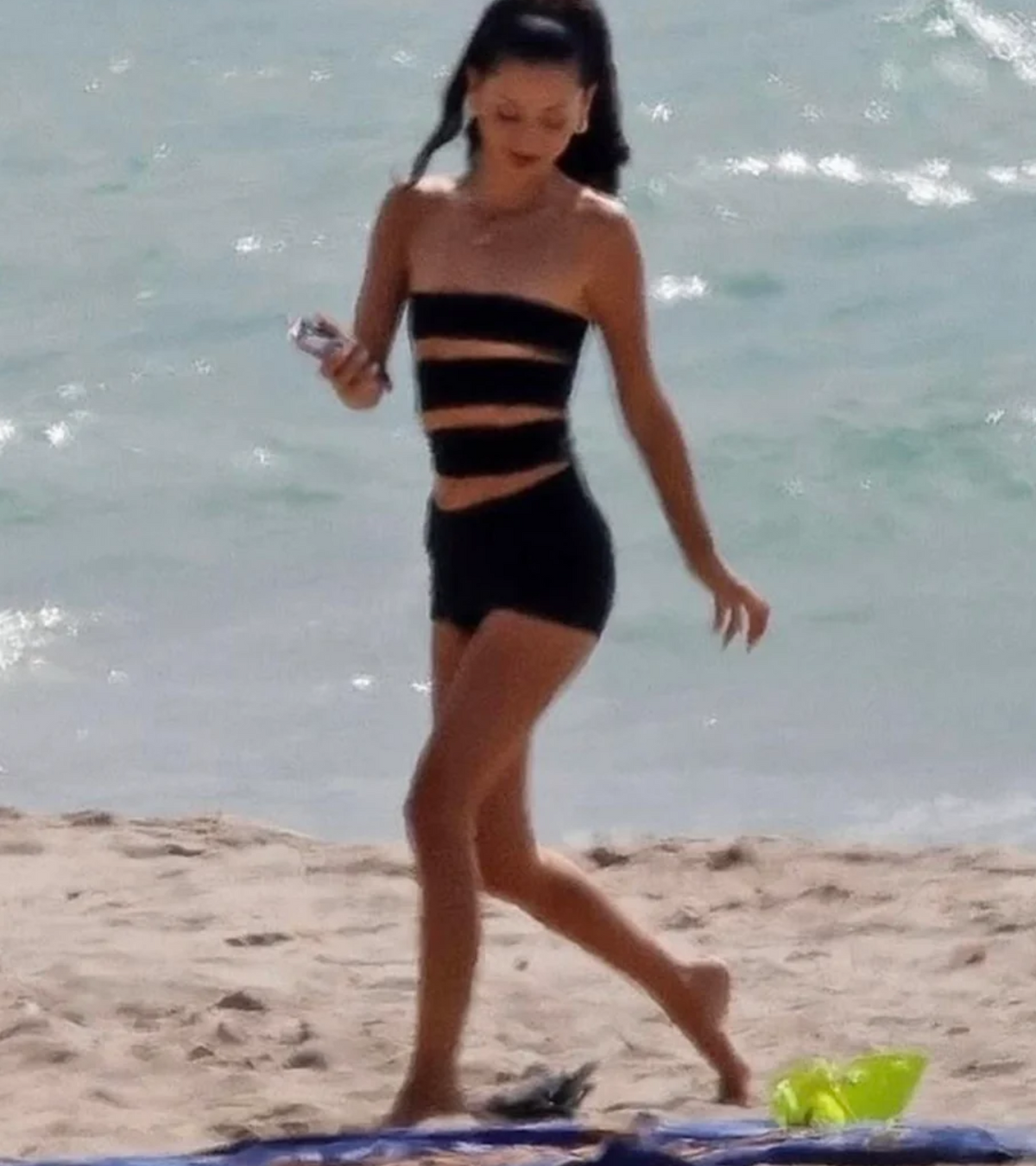 Alexa Demia az Eufória 3. évadának forgatásán. 