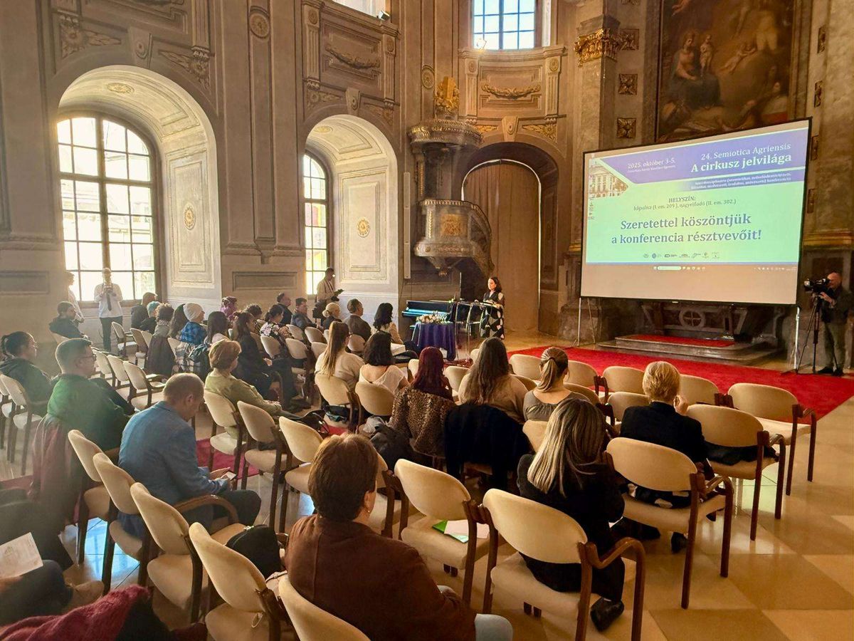 A cirkusz szó népszerűsítése volt a téma az egri konferencián