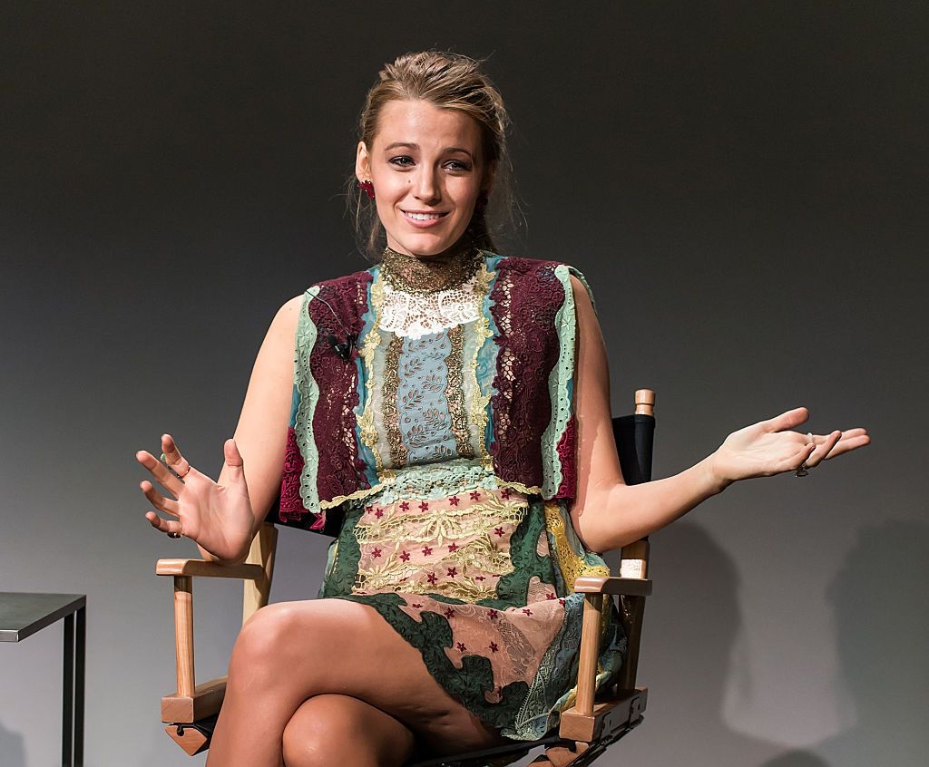 NEW YORK, NY - APRIL 22:  Actress Blake Lively attends the Apple Store Soho Presents Meet The Filmmaker: Blake Lively, 'Age of Adaline' at Apple Store Soho on April 22, 2015 in New York City.  (Photo by Gilbert Carrasquillo/FilmMagic)