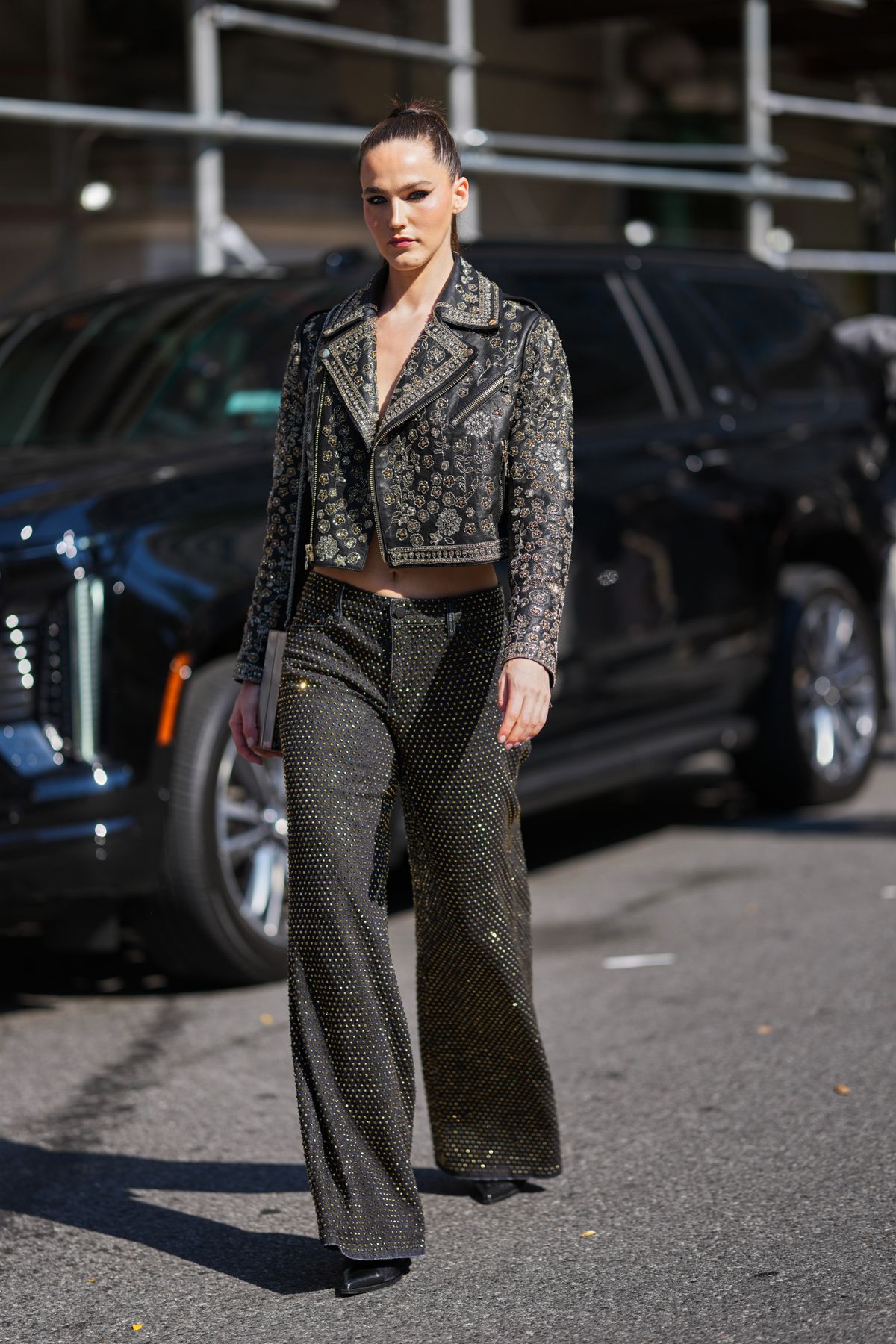 köves nadrág és kabát szett