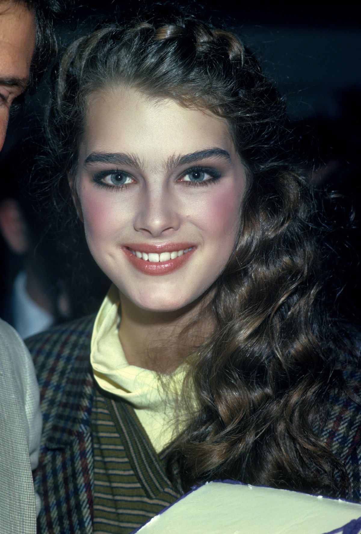 Brooke Shields a híres fluffy szemöldökével