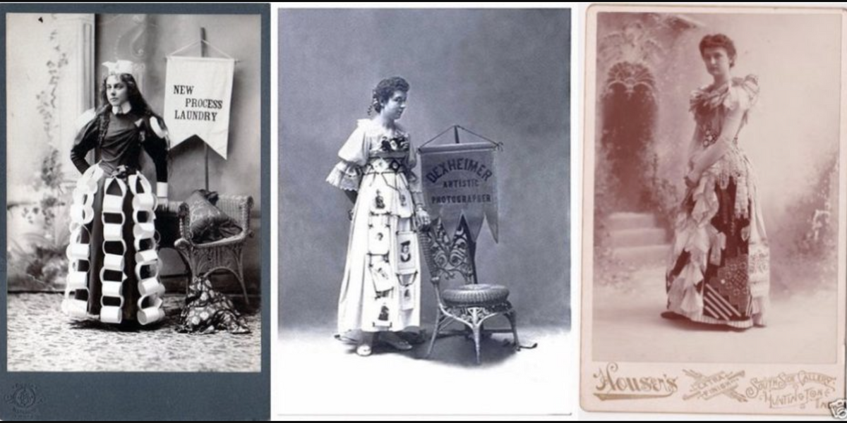 Banner-hölgyek a viktoriánus korban