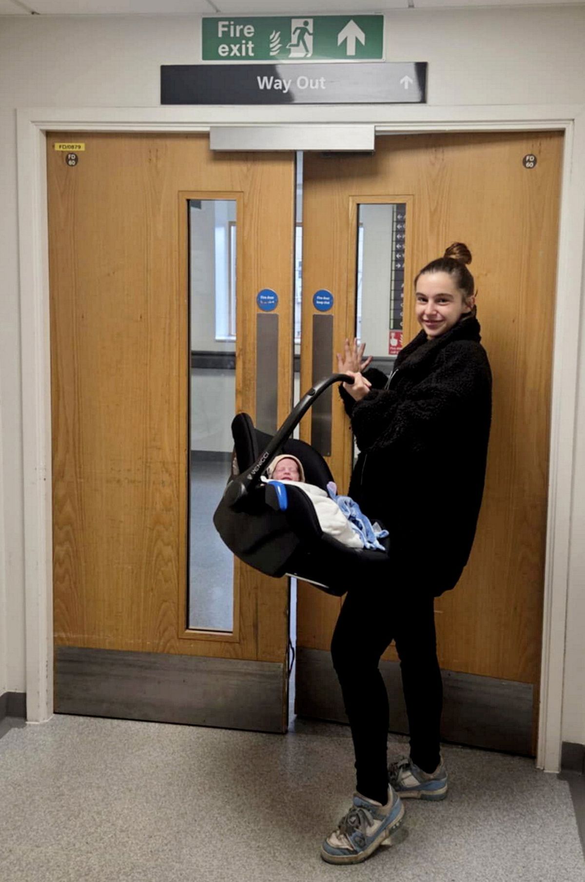 Megan Isherwood a nem várt terhessége után