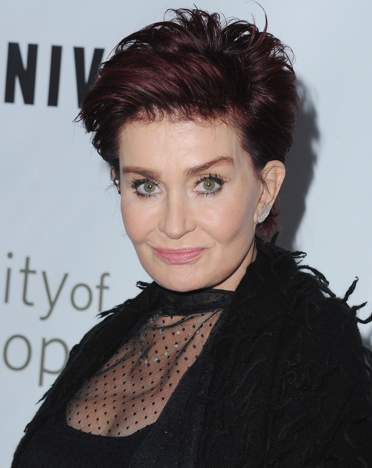 SANTA MONICA, CA - NOVEMBER 05: Sharon Osbourne arrives at City Of Hope's 2015 Spirit Of Life Gala at Santa Monica Civic Auditorium on November 5, 2015 in Santa Monica, California. (Photo by Jon Kopaloff/FilmMagic)