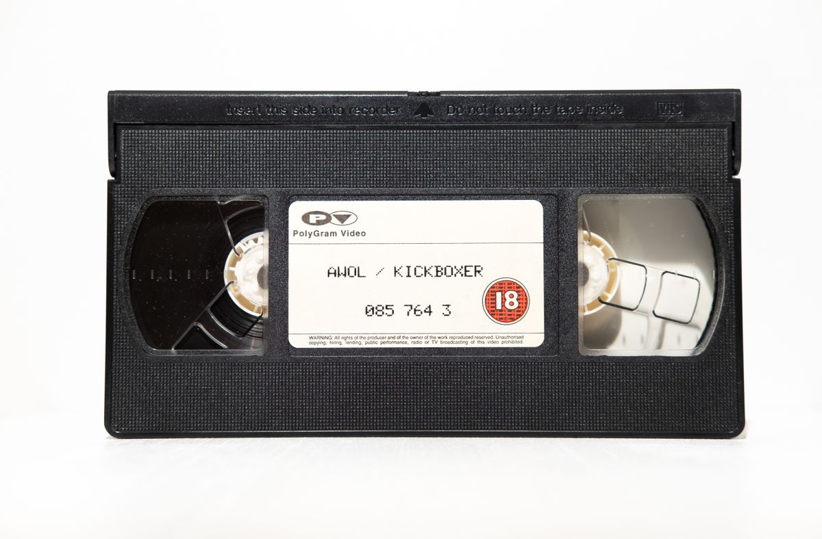 VHS kazetta Jean-Claude Van Damme