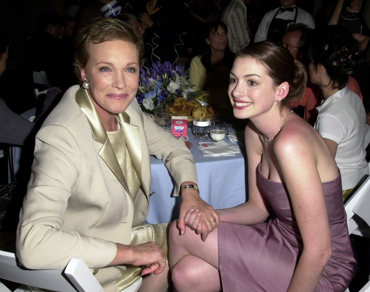 Julie Andrews és Anne Hathaway jó páros voltak a Neveletlen hercegnőben
