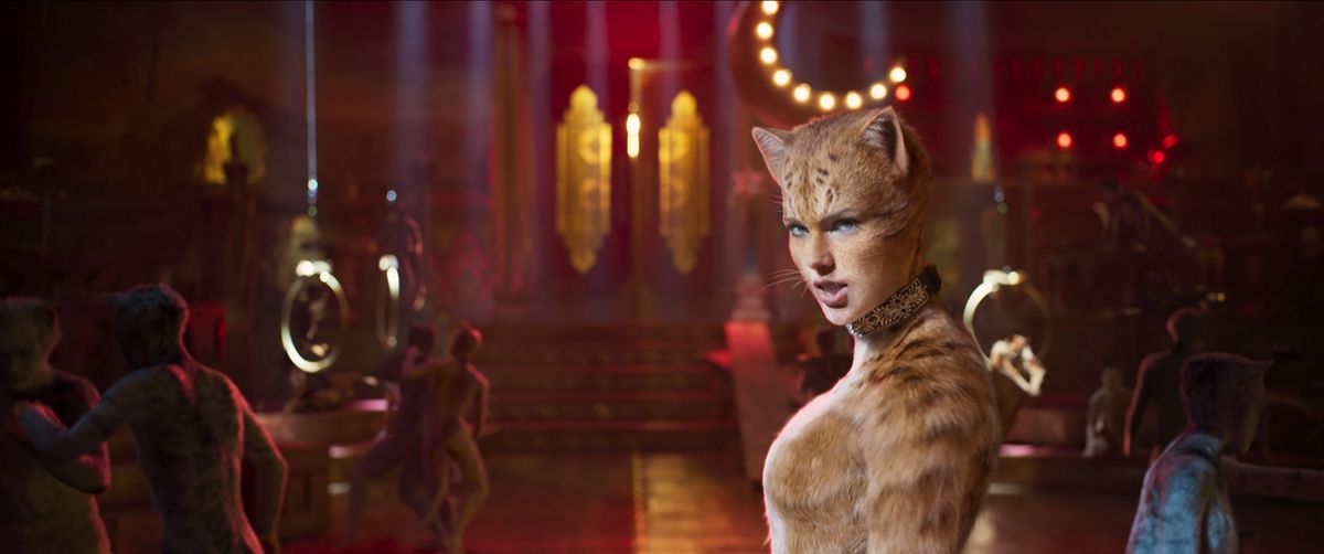 Taylor Swift macskaként a Macskák című musicalfilmben