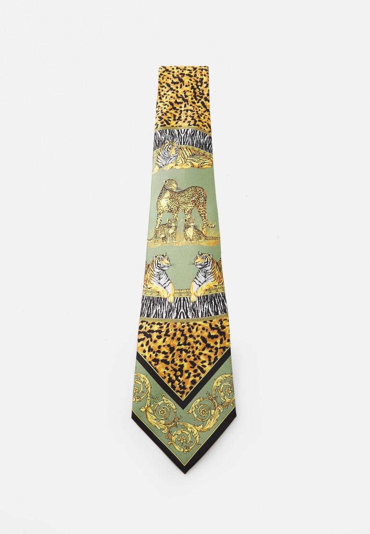 Versace  nyakkendő vadmacskás