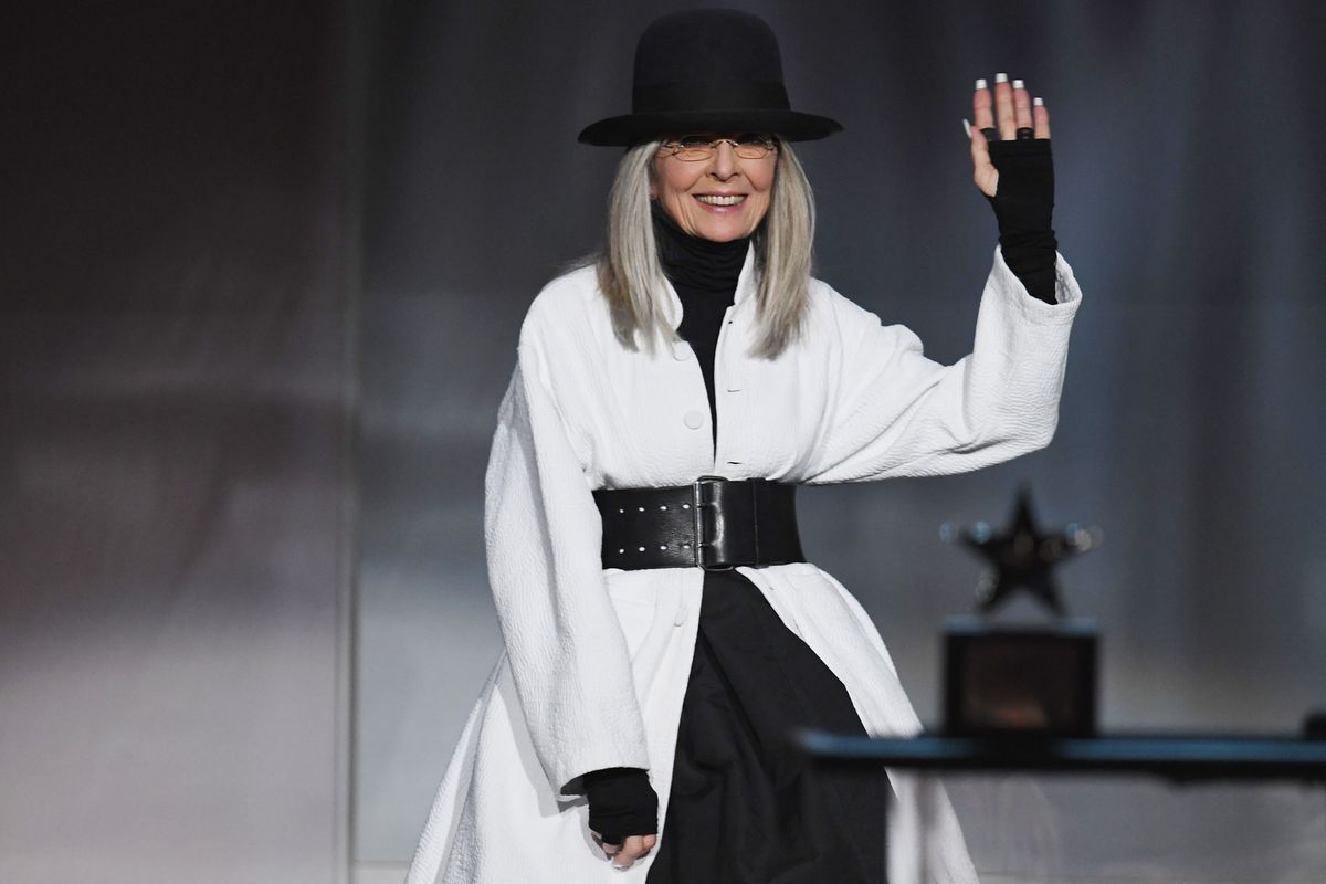 Diane Keaton 2025. októbner 11-én hugyt el Gala Tribute to Diane Keaton at Dolby Theatre on June 8, 2017 in Hollywood, California. 26658_007 (Photo by Kevin Winter/Getty Images)