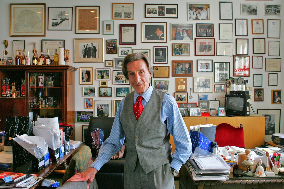 Zwack Péter üzletember. Unikum és ital múzeum.
2005.03.30.
Fotó: Bohanek Miklós