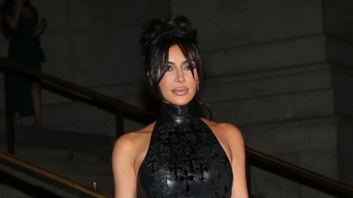 NEW YORK, NY - NOVEMBER 6: Kim Kardashian attends 2023 CFDA Fashion Awards at the American Museum of Natural History on November 6, 2023 in New York. (Photo by Udo Salters/Patrick McMullan via Getty Images)