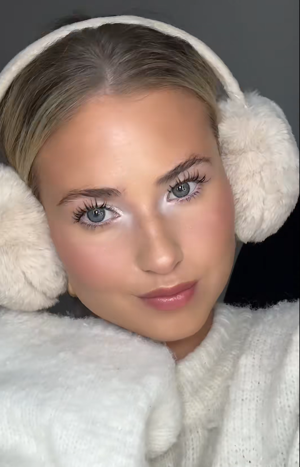 Egyszerű, hétköznapi smink a télre. a cold girl mak-up