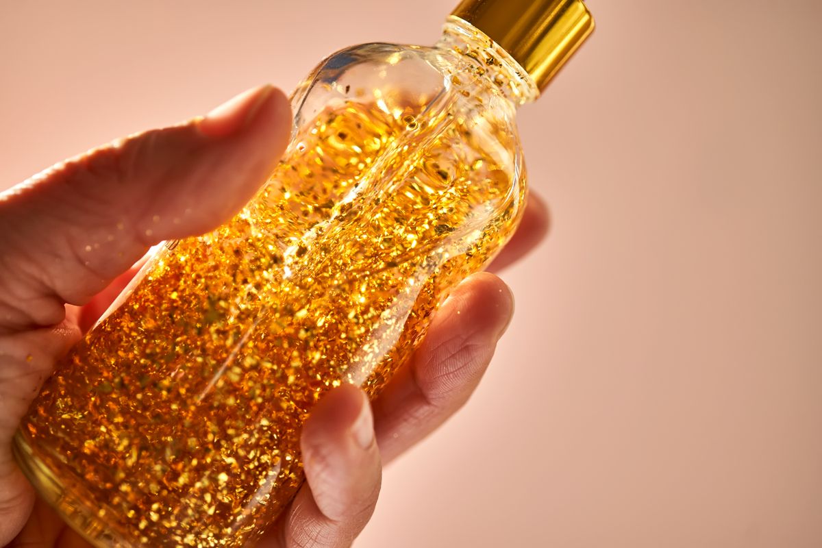 24 karátos arany szérum arcápolás