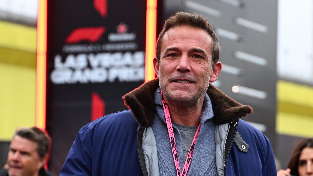 Ben Affleck a Las Vegas-i Forma–1-es Nagydíjon