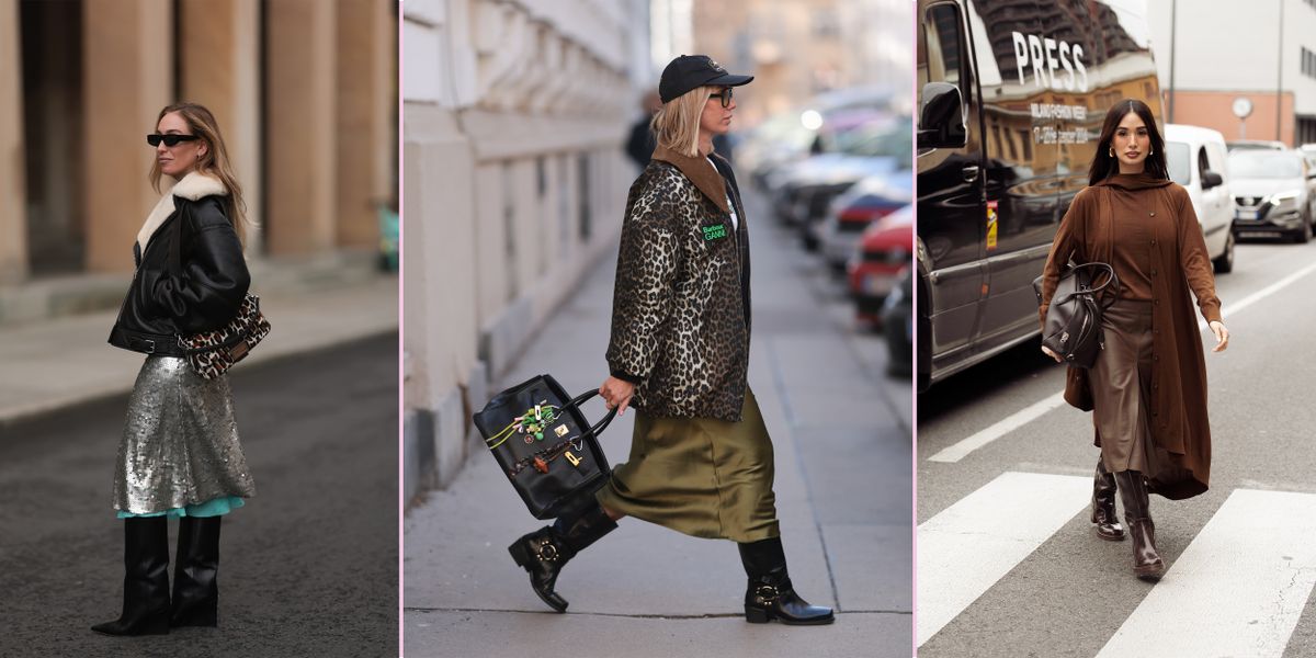 Midi szoknya inspirációk, téli alapdarabok.