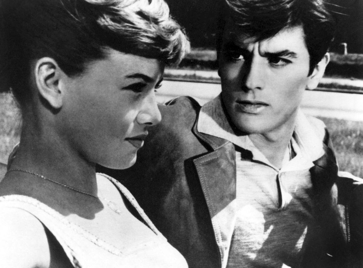 Quand la femme s en mele
1957
Real Yves Allegret
Alain Delon
Sophie Daumier.
Collection Christophel © Regina / Royal Produktion / Cino del Duca (Photo by Regina / Royal Produktion / Cino / Collection ChristopheL via AFP)