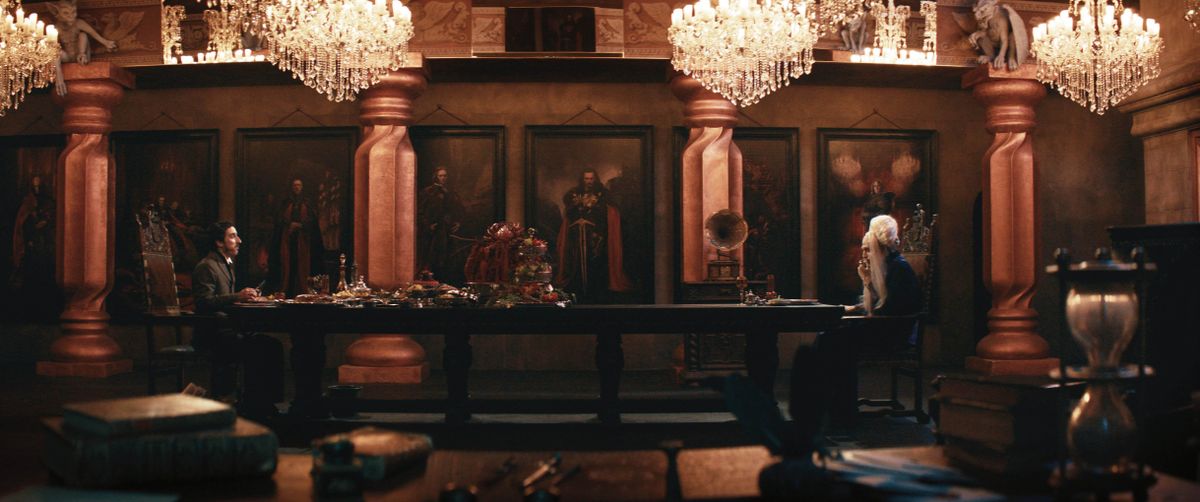 DRACULA
DRACULA: A LOVE TALE
2025
de Luc Besson
Ewens Abid
Caleb Landry Jones.
d'apres le roman de Bram Stoker
based on the novel by Bram Stoker
COLLECTION CHRISTOPHEL  LBP - EuropaCorp - TF1 Films Production - SND
fantastique; fantastic; horreur; horror,Image: 1022142781, License: Rights-managed, Restrictions: Restricted to editorial use related to the film or the individuals involved (producers, directors, authors, actors, etc.)
The rights of publicity of any person depicted in the photos are not granted
Mandatory credit of the film company and photographer, Model Release: no