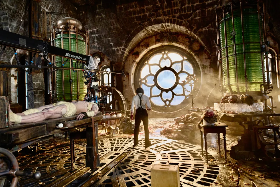 a körkörös formák a Frankensteinben