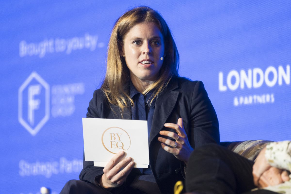 Beatrix hercegnő egy előadáson