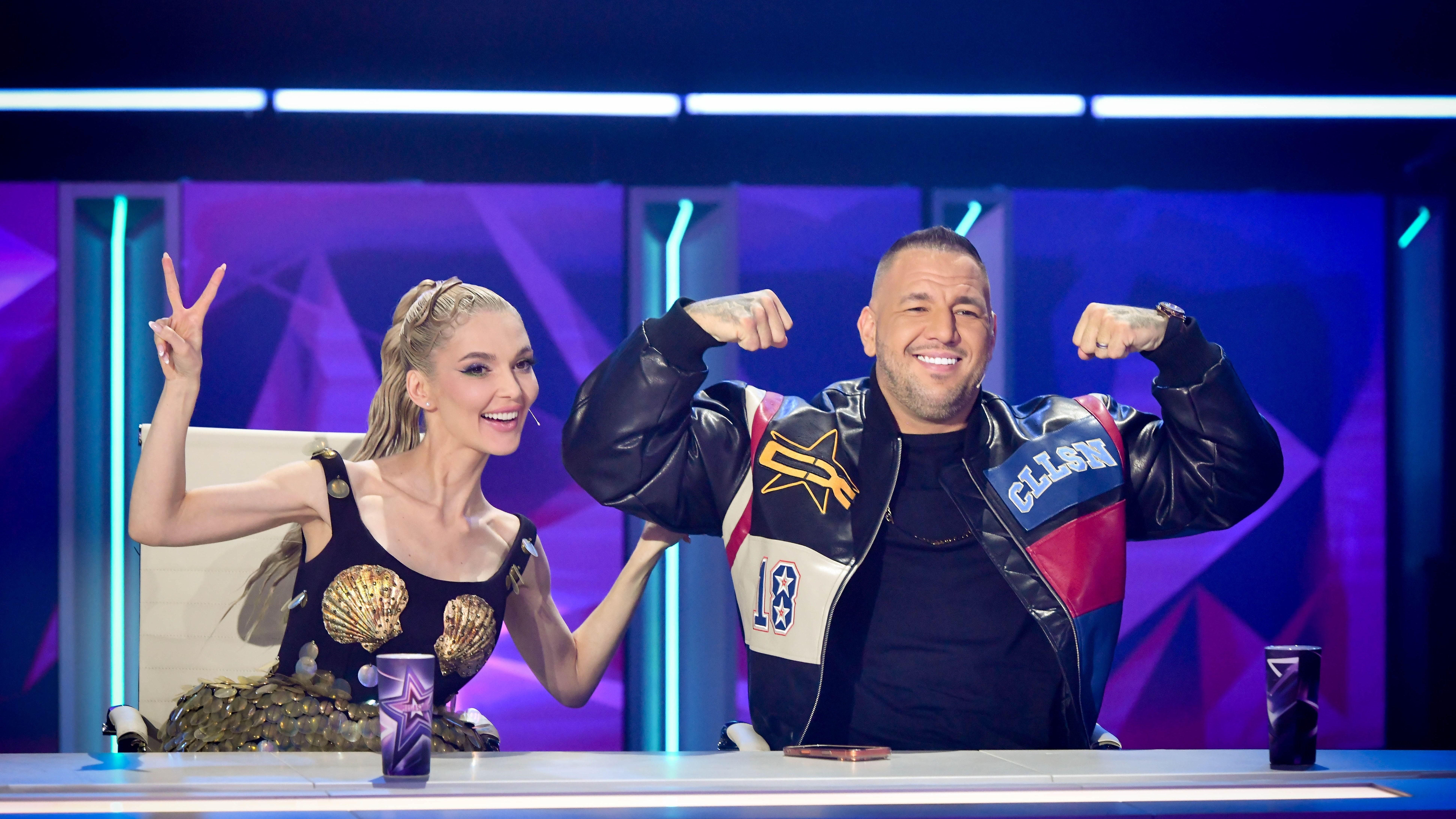 A Megasztár zsűritagjai: Herceg Erika és Curtis