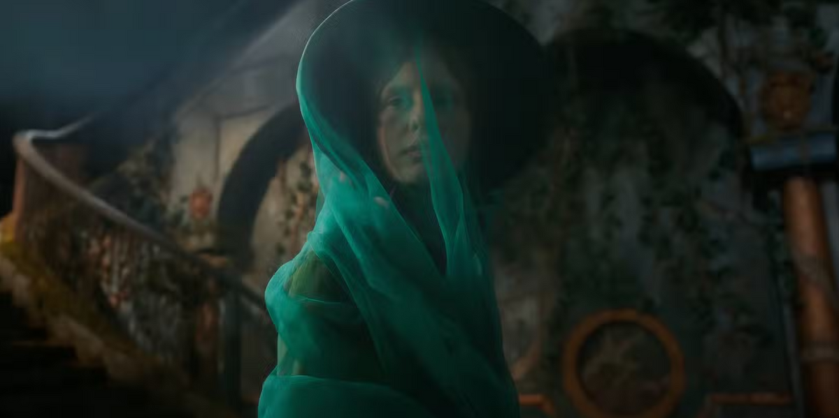 a zöld színt képviselő Elizabeth