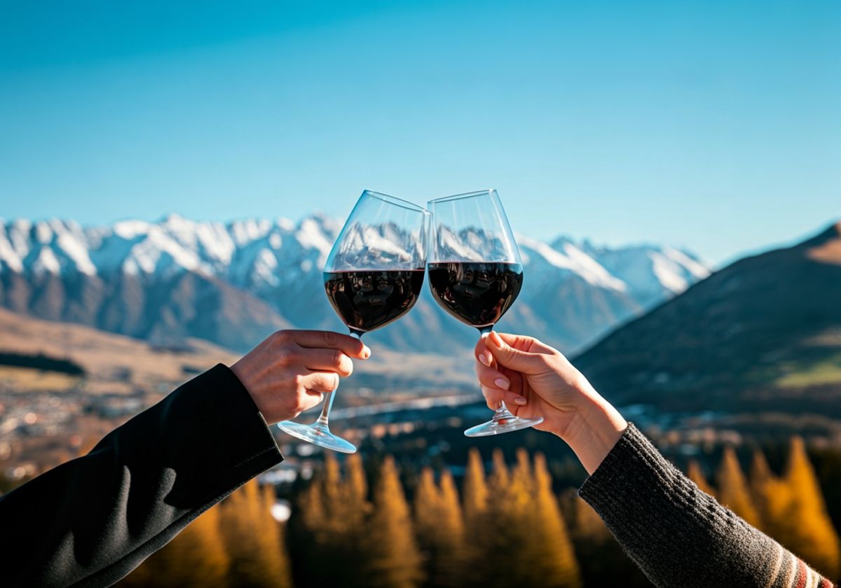 Ez a két borospohár megnöveli az IQ-teszt kitöltésének esélyét. A háttérben hegyek vannak amúgy.