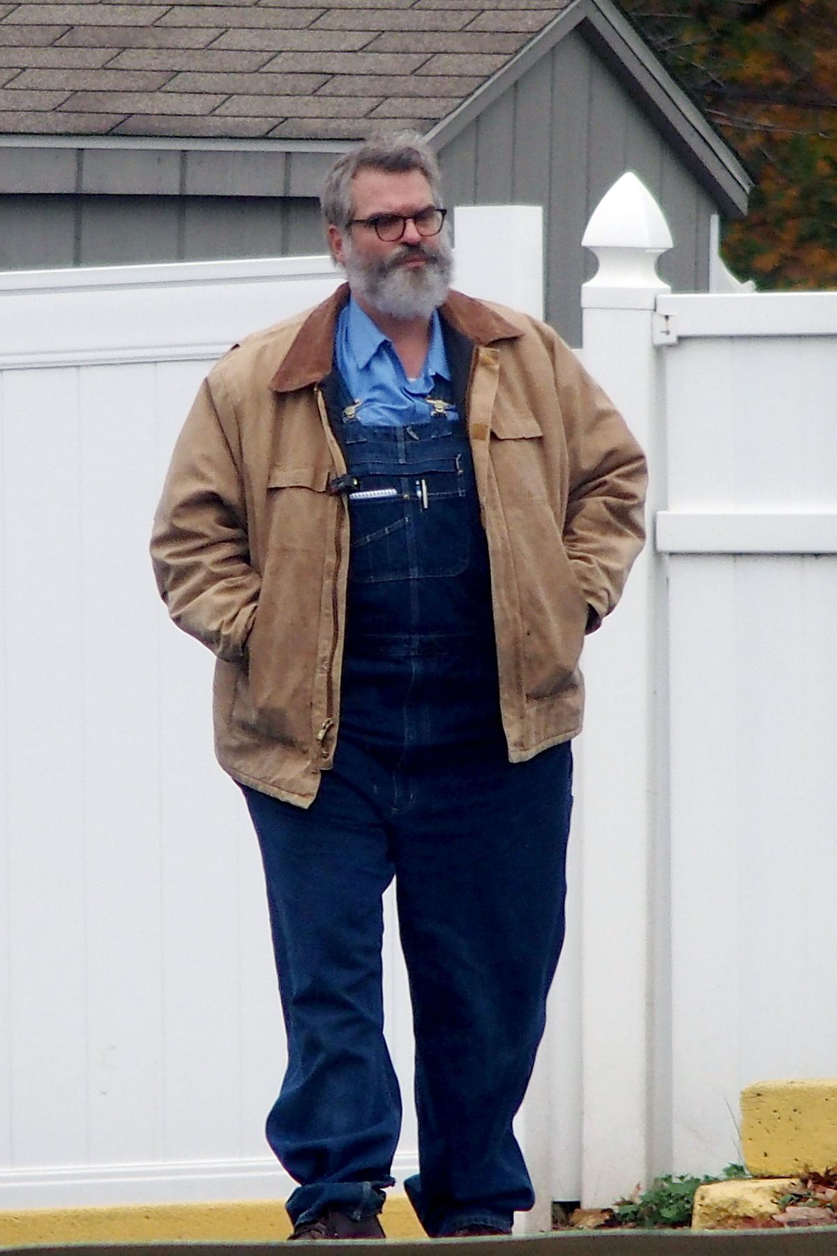 David Harbour új filmje forgatásán