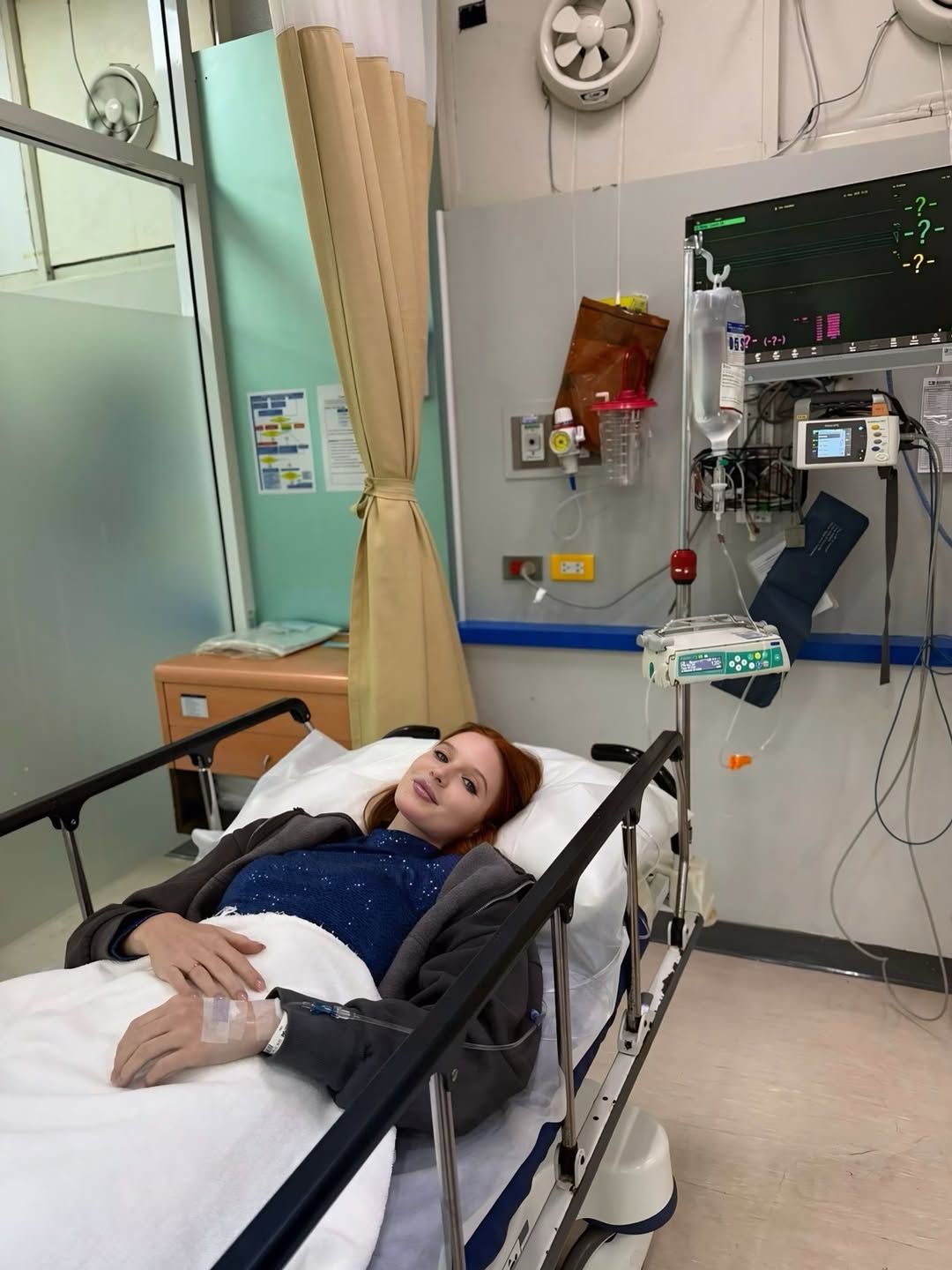 Dezsényi Kincső kórházba került