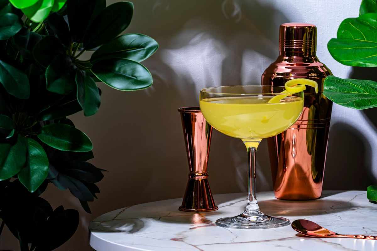 narancslekváros Reggeli Martini koktél