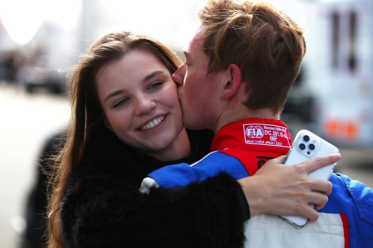 David Schumacher és Keszthelyi Vivien jegyesek