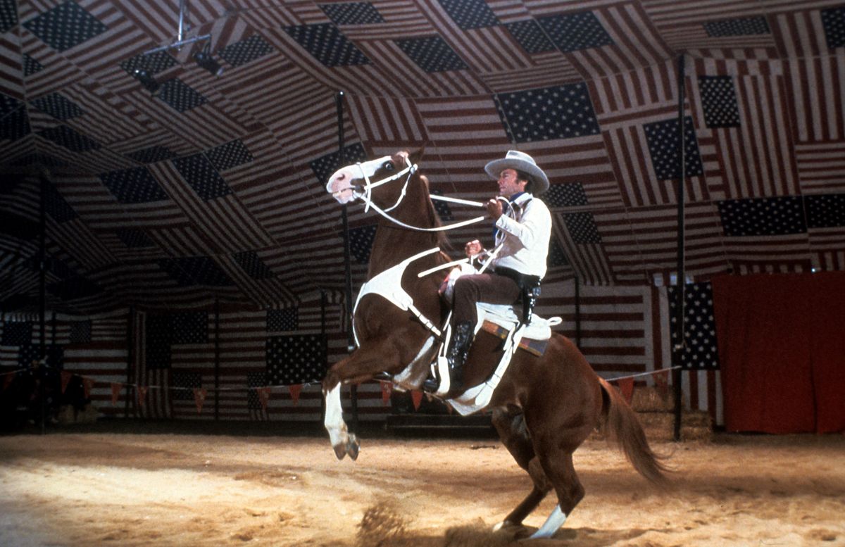 Clint Eastwood az igazi cowboy, akinek ez a cowboypóz gyerekjáték lenne