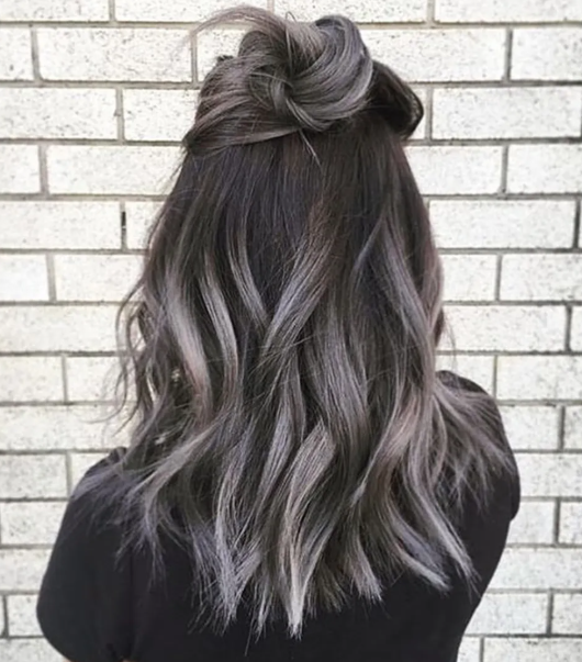 szürke ombre haj