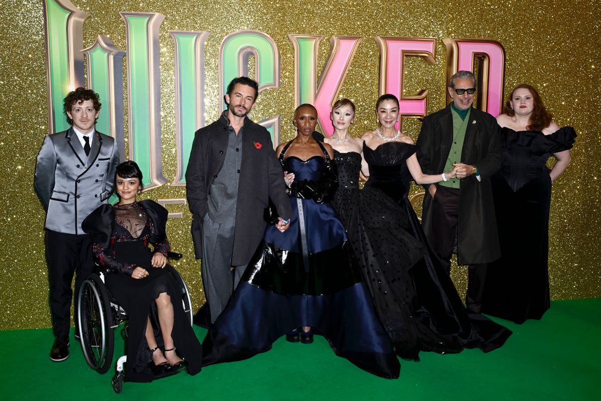 A Wicked: For Good londoni premiere 